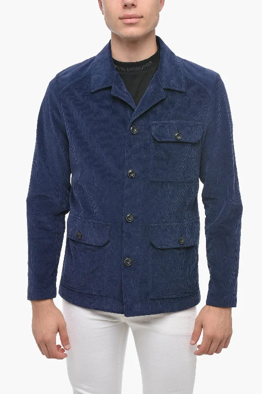 Altea Corduroy HARRISON Overshirt with Collar