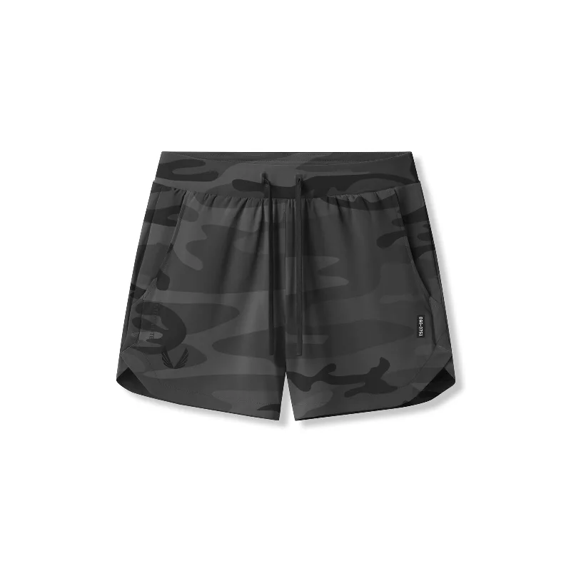 0751. Tetra-Lite® 5" Linerless Short - Black Camo "Wings"