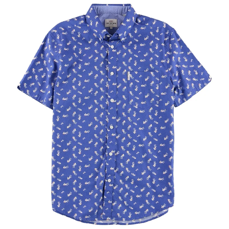 Ben Sherman Mens Buzz Buzz Button Up Shirt