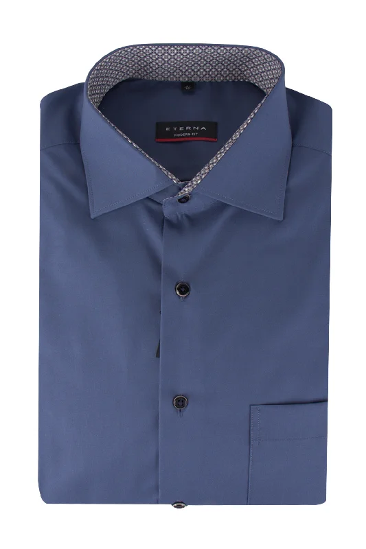 Eterna X149 Modern Fit Shirt Navy