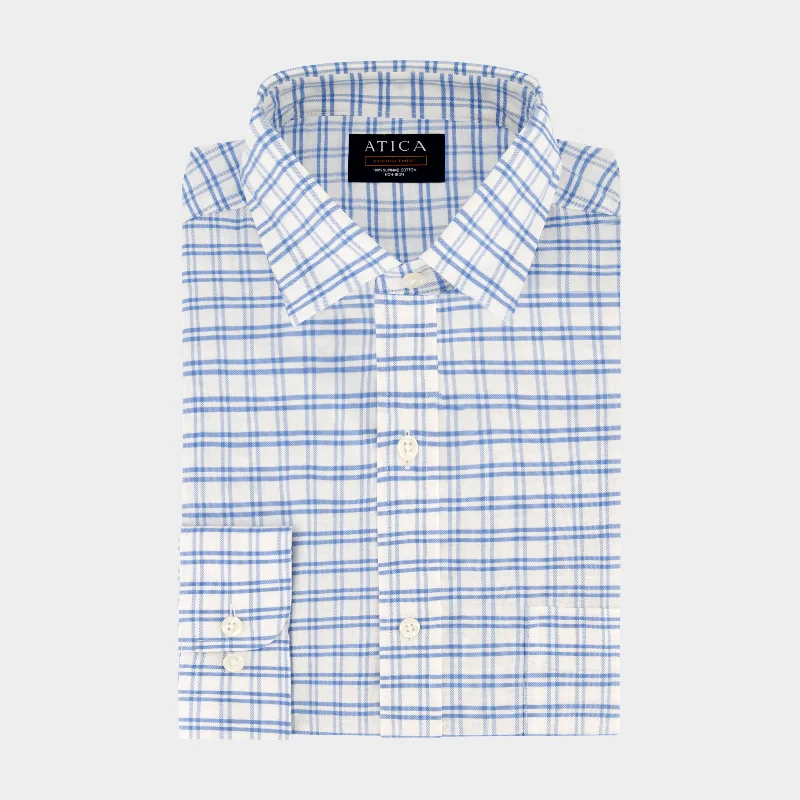 EVERYDAY Light Blue Grid Shirt