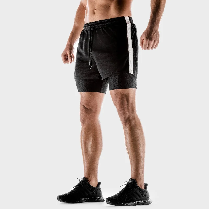 Hybrid Performance 2-in-1 Shorts - Onyx