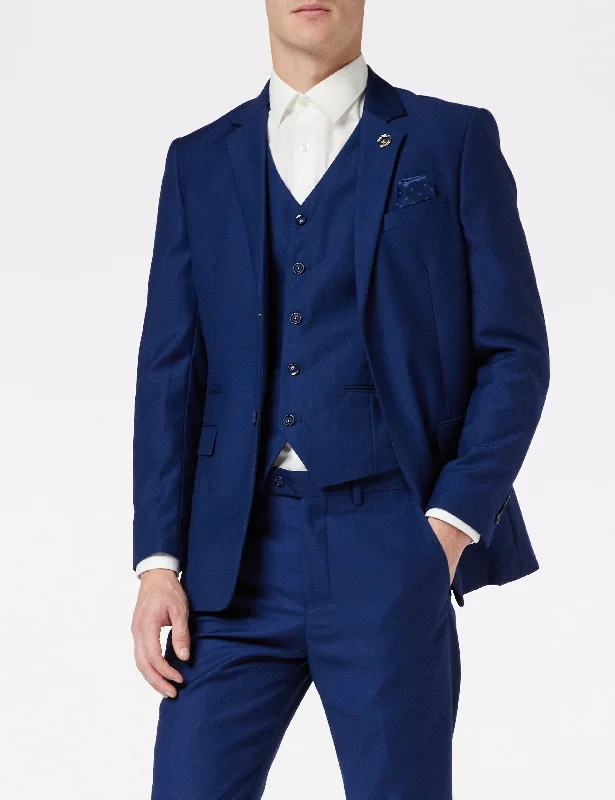 JROSS - NAVY FORMAL JACKET & WAISTCOAT