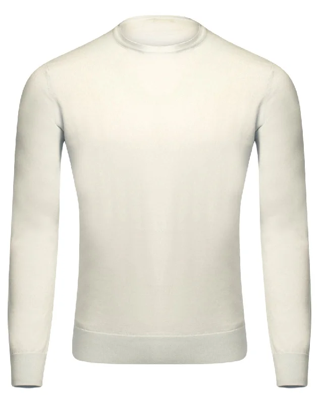 Cream Cashseta Crewneck