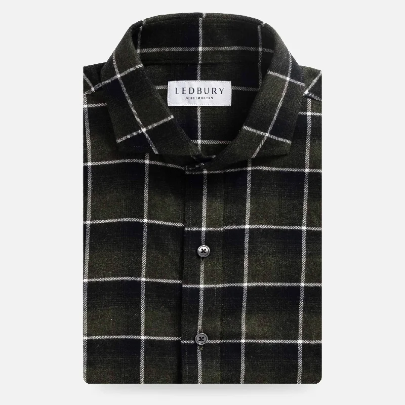 The Evergreen Arnold Flannel Custom Shirt