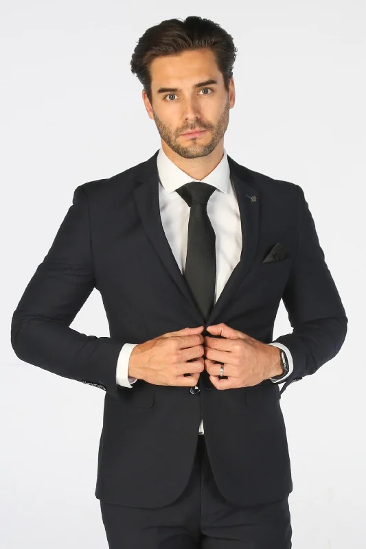 Parker - Men's Navy Blazer