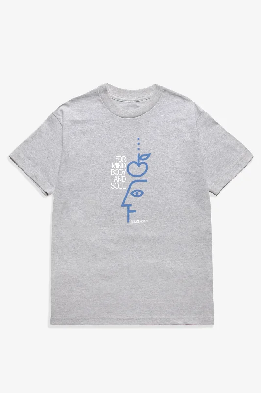 Service Works - Mind, Body and Soul Tee - Ash