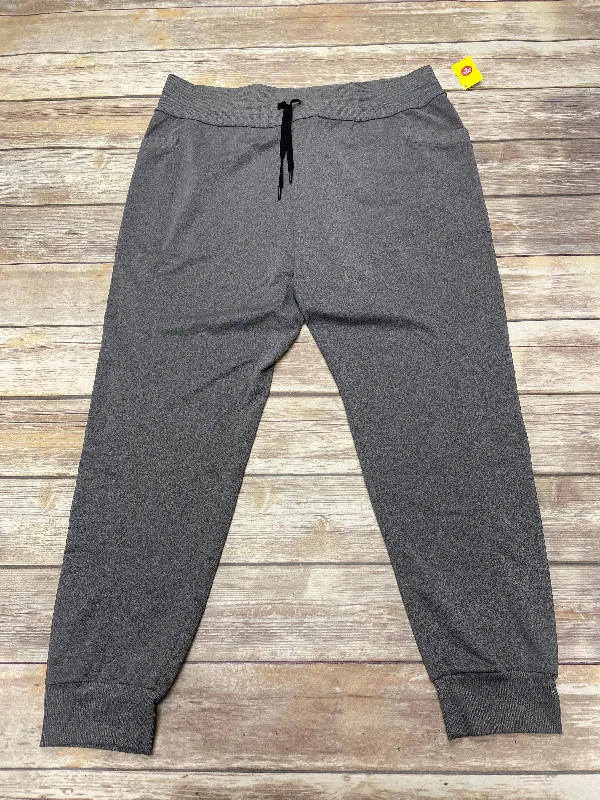 Athletic Pants By 32 Degrees In Grey, Size: Xl