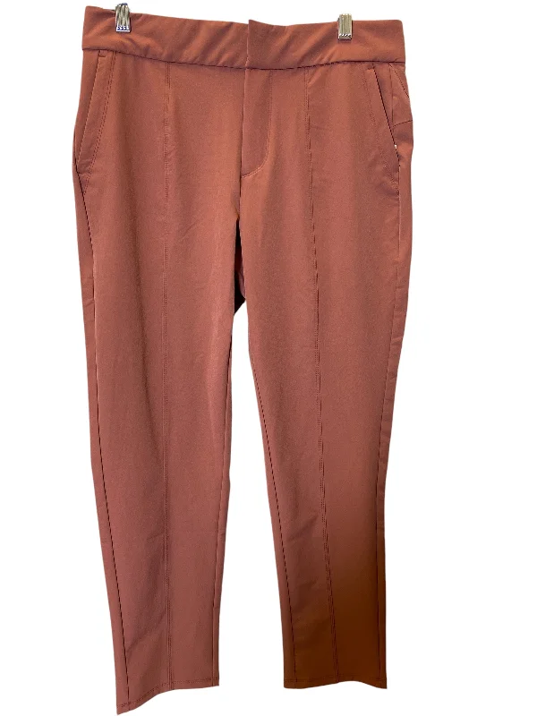 Athletic Pants By 90 Degrees By Reflex In Pink, Size: L