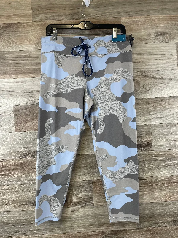 Athletic Pants By Aerie In Blue & Grey, Size: Xl