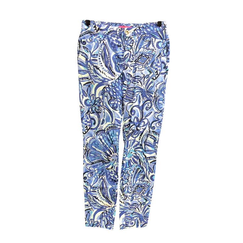 Pants Designer By Lilly Pulitzer In Blue, Size: 0