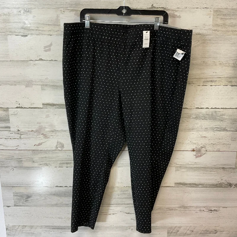 Pants Other By Talbots In Black & White, Size: 22