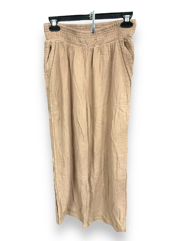 Pants Wide Leg By Aerie In Bronze, Size: M