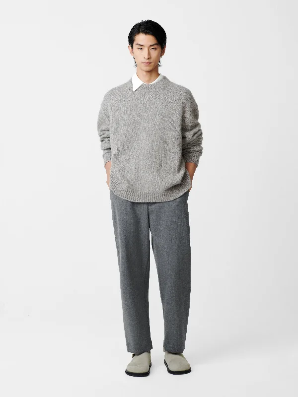 Ezra Pant in Grey Marl