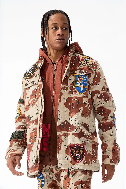 War Report Military Jacket (Desert Camo)