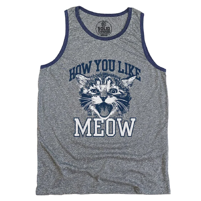 How You Like Meow Ringer Tank Top