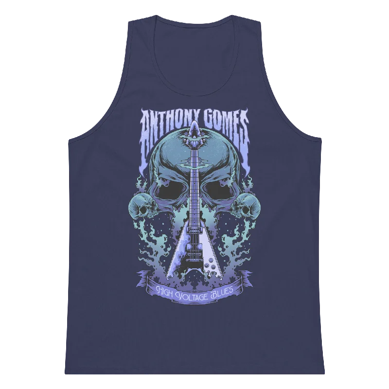 Men’s Skull V Tank Top - Available in 4 Colors (S-3XL)