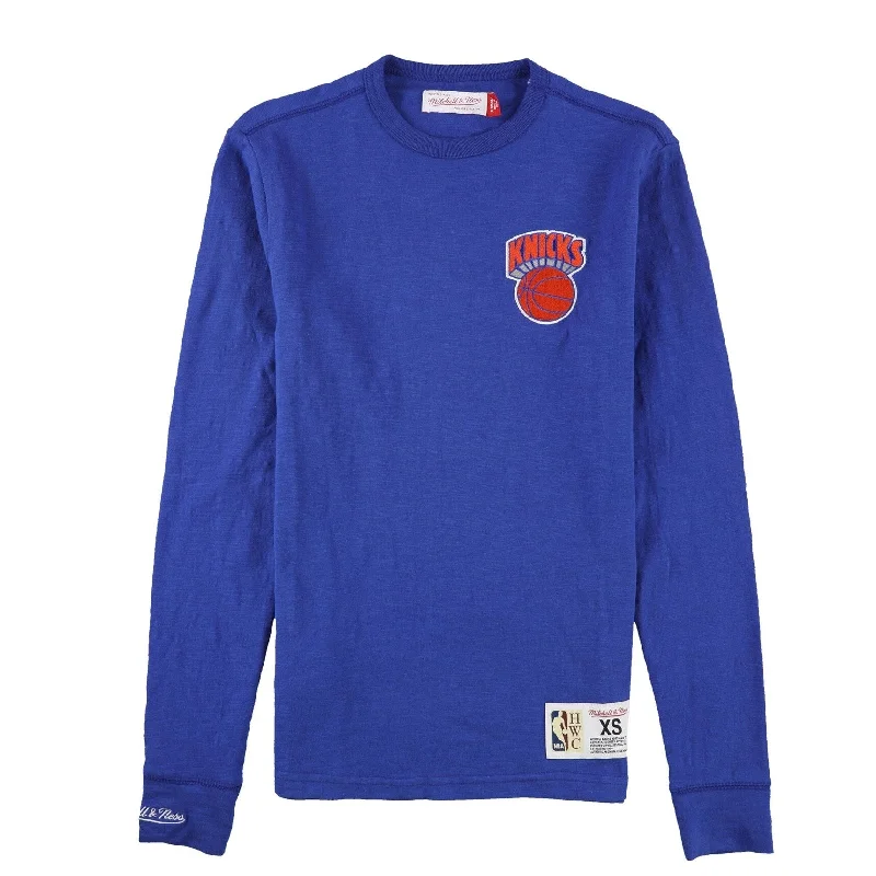 Mitchell & Ness Mens Slub-Knit Embellished T-Shirt