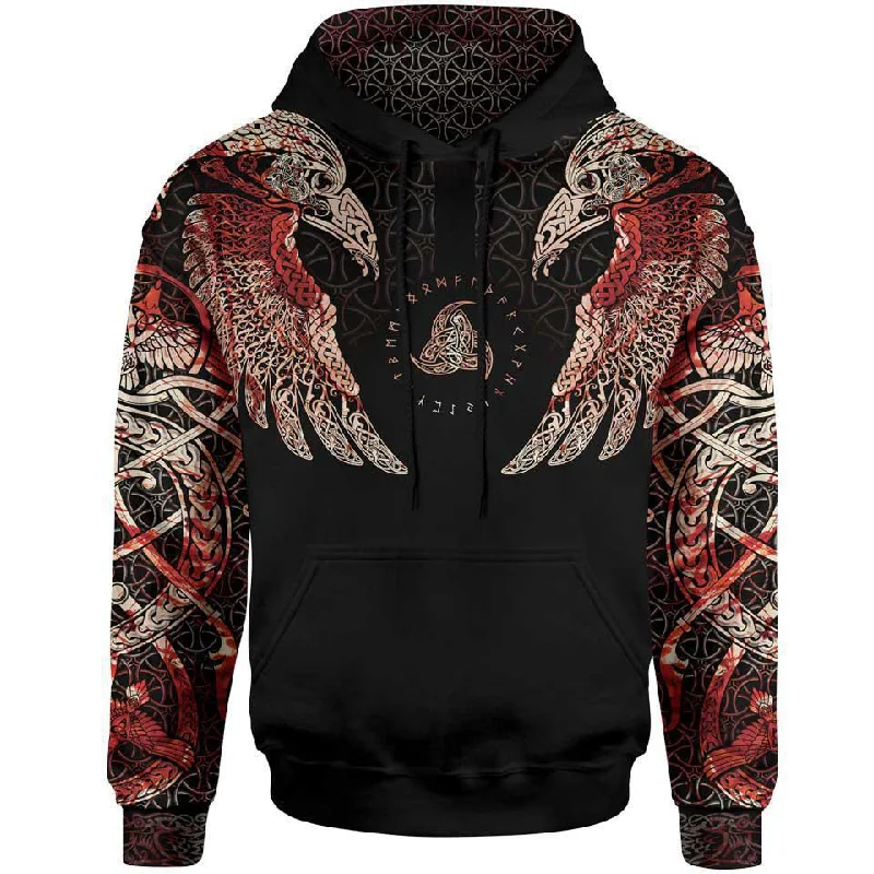 Muninn Bloody Pullover Hoodie-Limited