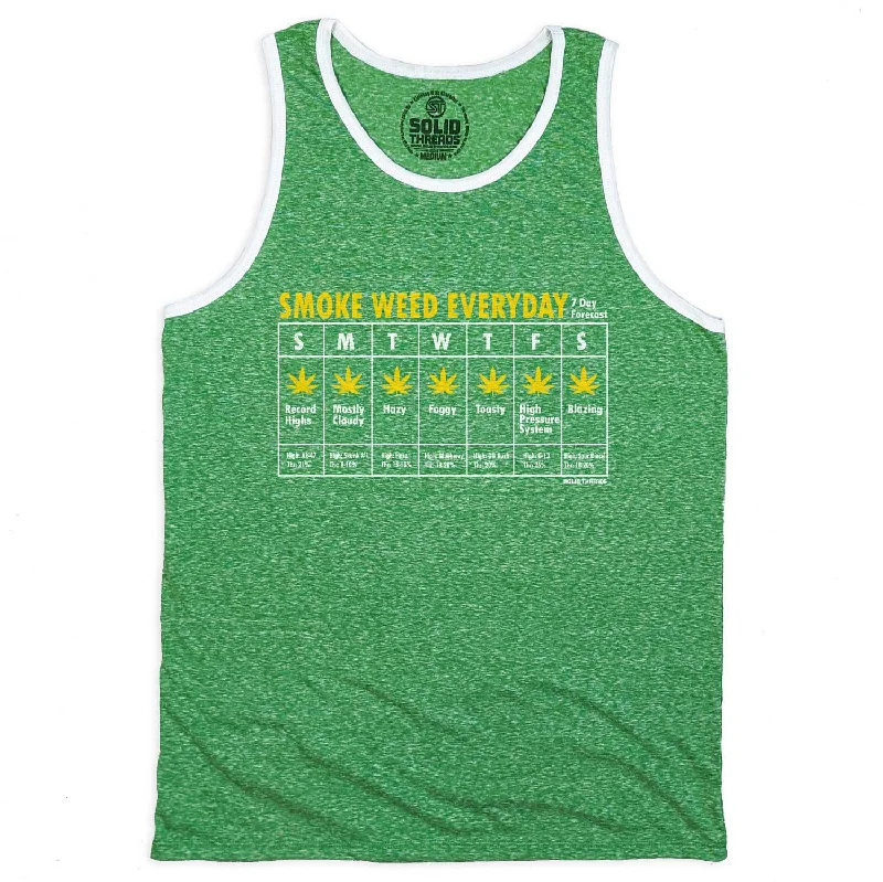 Smoke Weed Everyday Ringer Tank Top