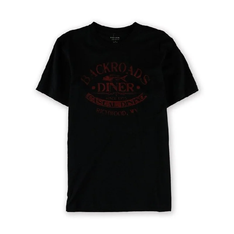 SONOMA life+style Mens Backroads Diner Graphic T-Shirt, Black, Small