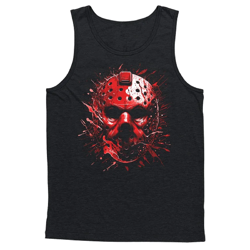 Splatter Mask Red - Men's (Unisex) Tank