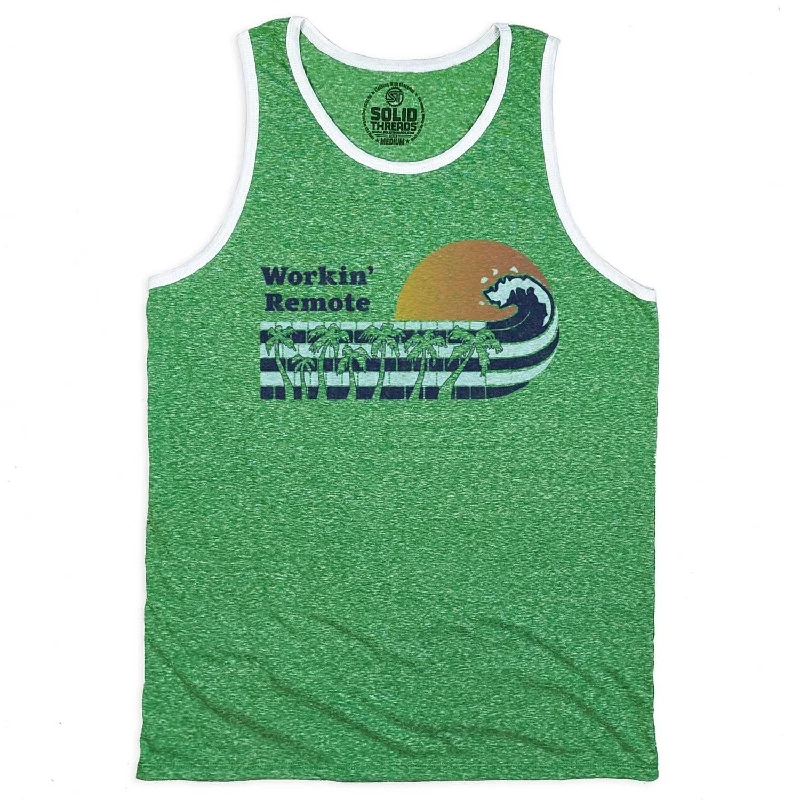 Workin' Remote Ringer Tank Top